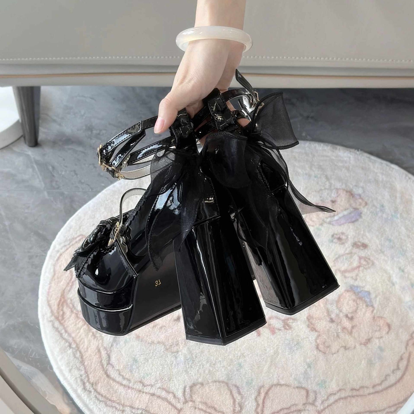 Bows Lolita Mary Jane Shoes