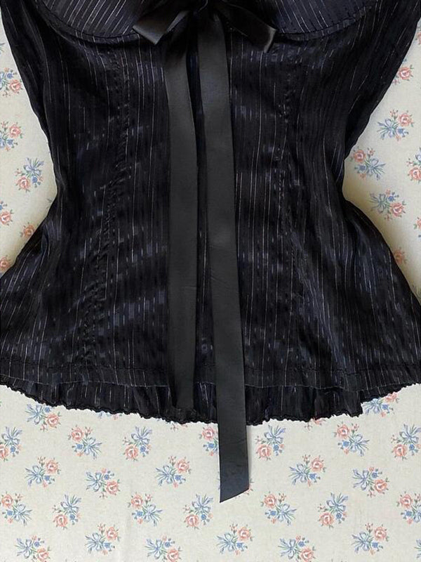 Black halter neck camisole
