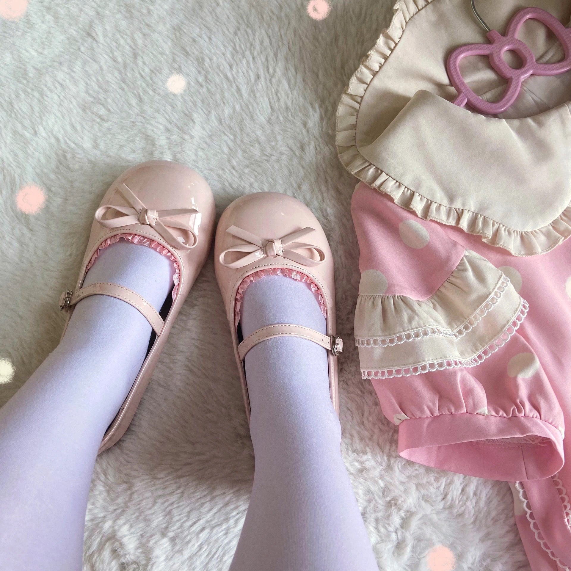Miss Chiffon Flat Shoes