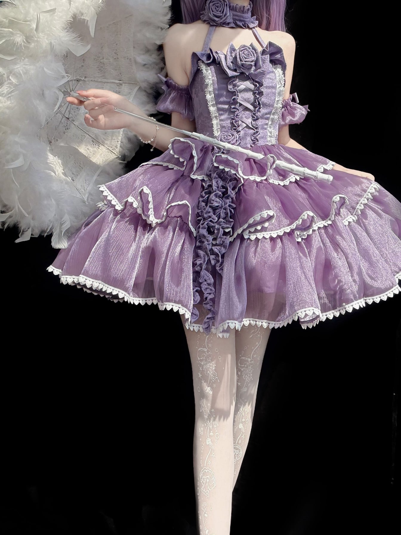 Angel Rose Lace Lolita Dress