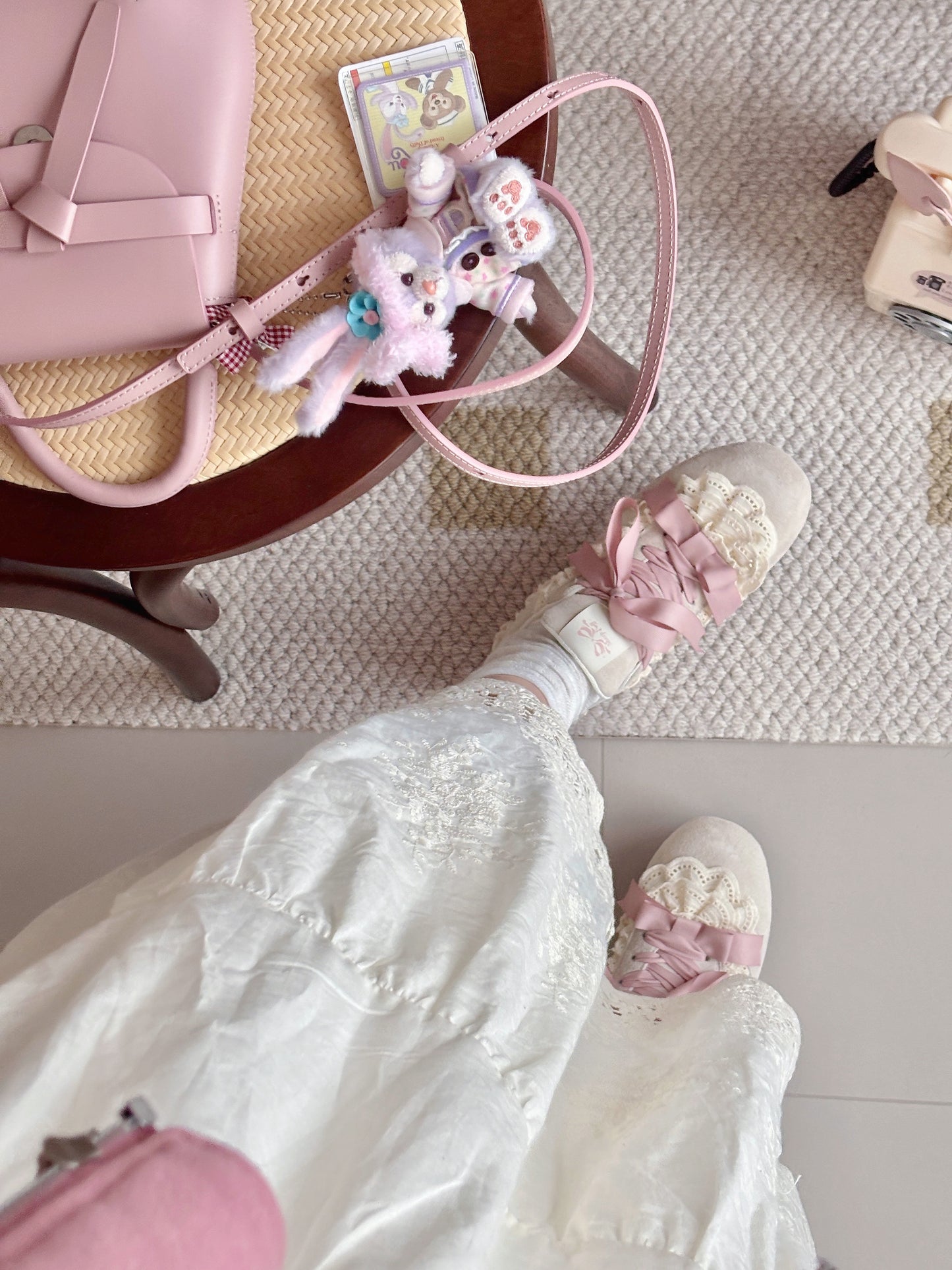 Lace Cake Ballet Sneakers