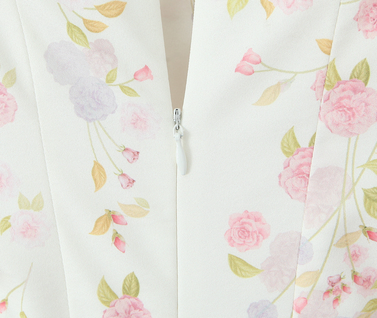 Lace Floral Waist Strap Dress