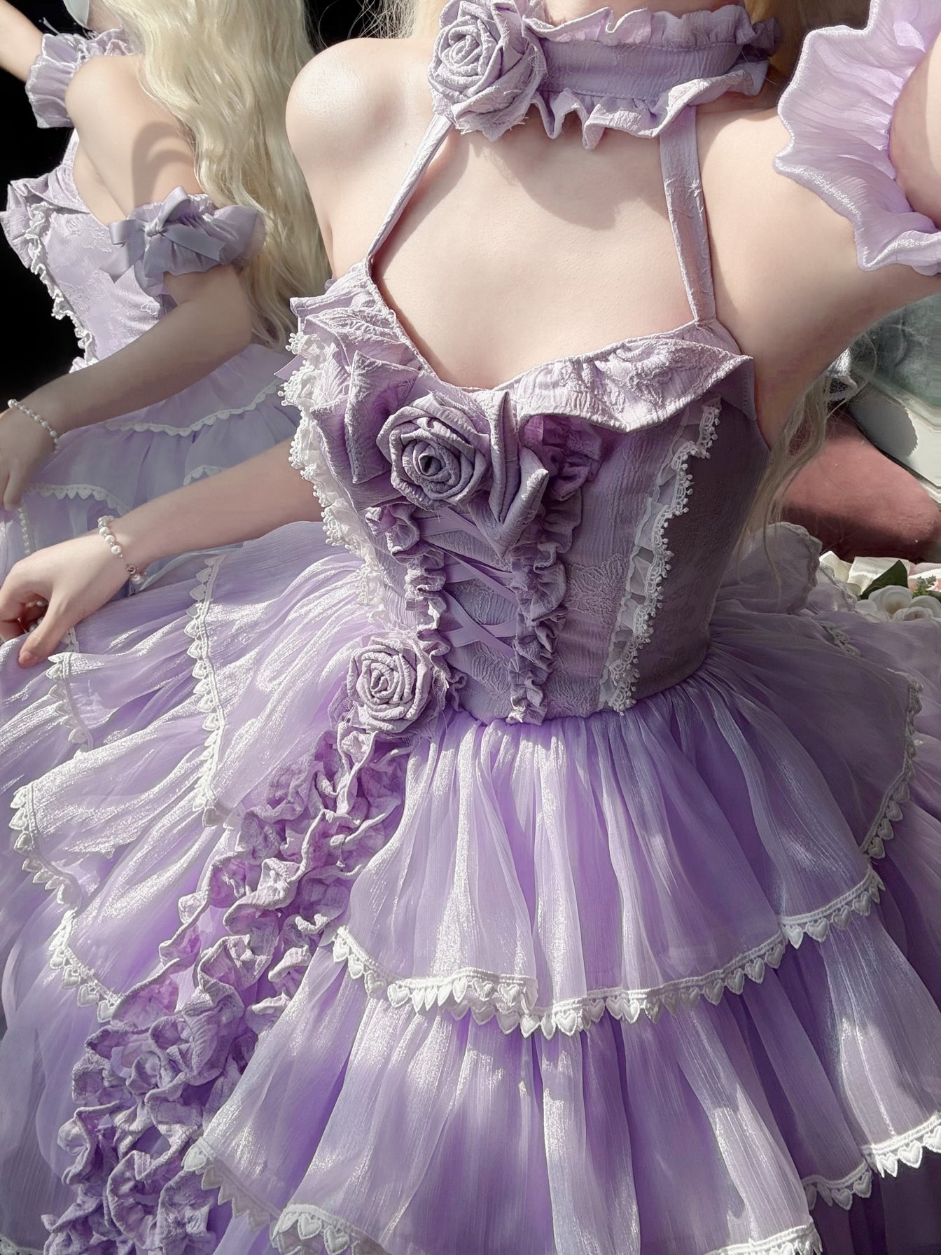 Angel Rose Lace Lolita Dress