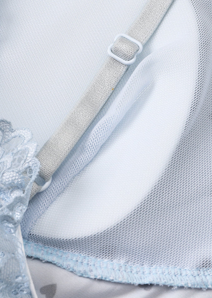 Baby Blue Lace Nightgown