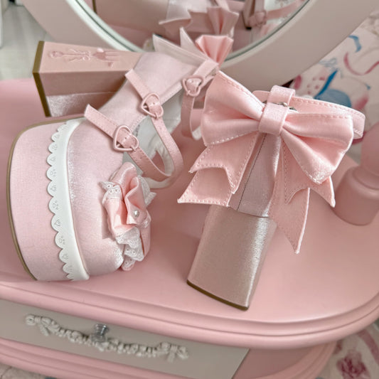 Love Letter High-heeled Lolita Shoes
