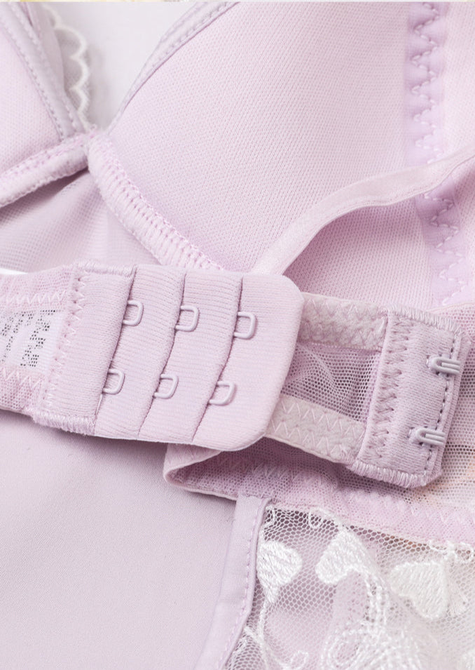 French Lace Silk Pajamas