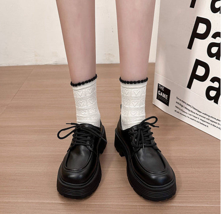 Preppy Classic Leather Loafers