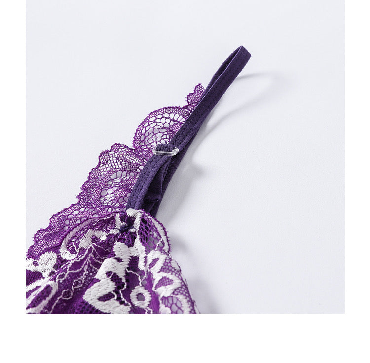 Purple Lace Pajamas