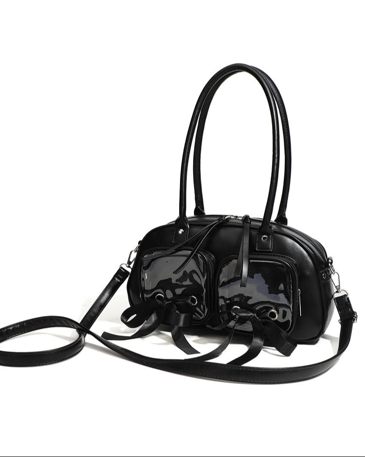 Dark Coquette Bows Armpit Bag