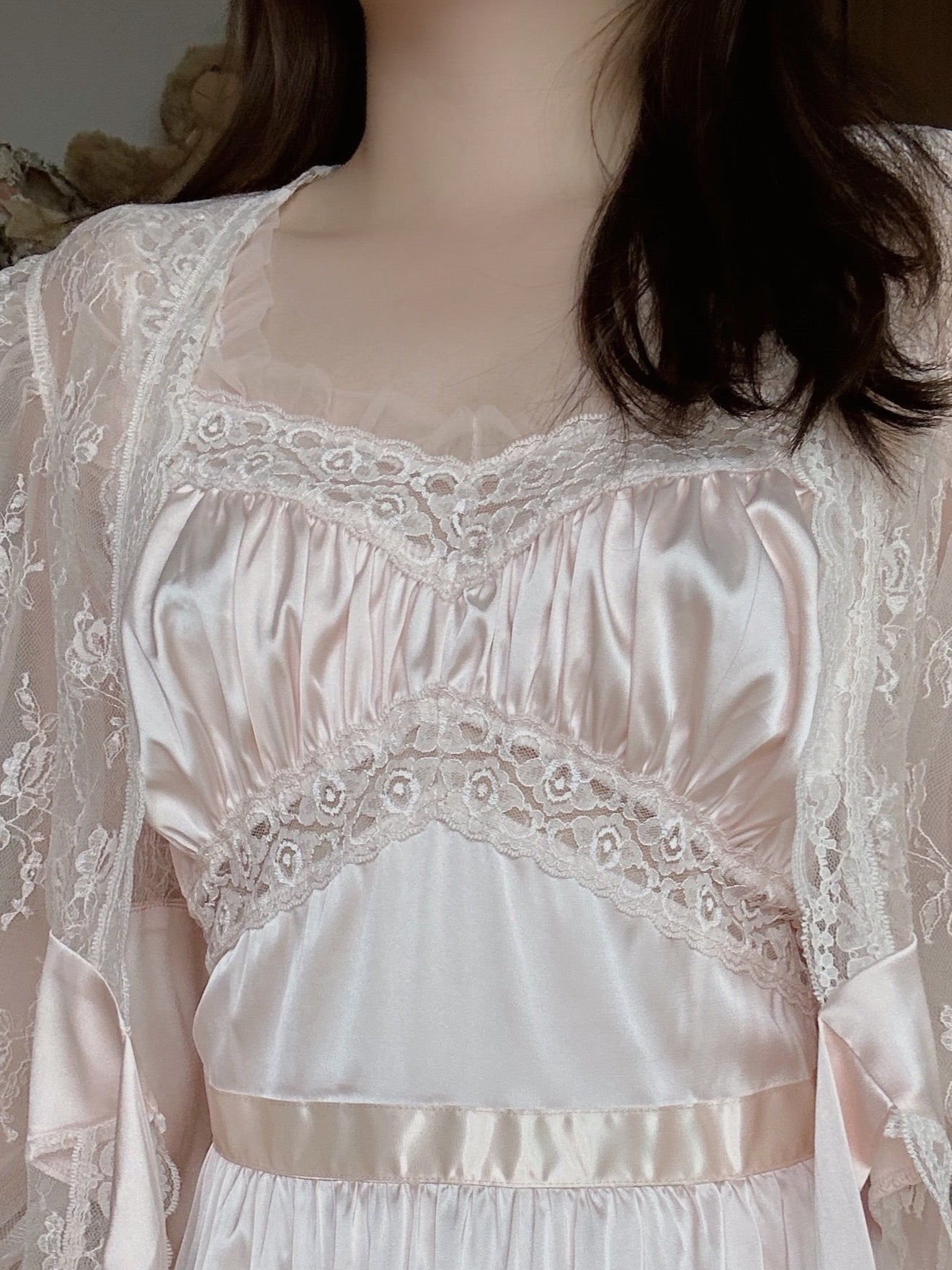 Princess Retro Lace Nightgown