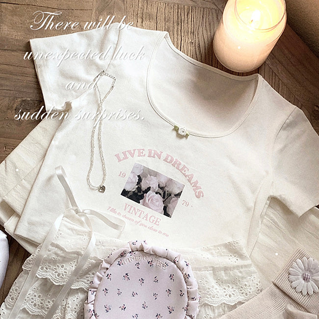 Rose Milk Pink T-shirt