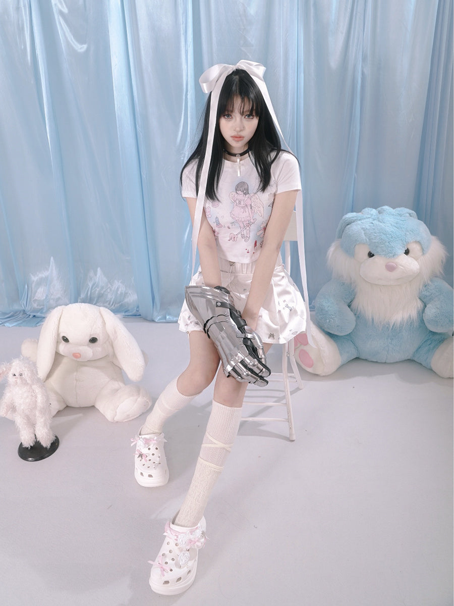 Milkyhearts Angel Tee