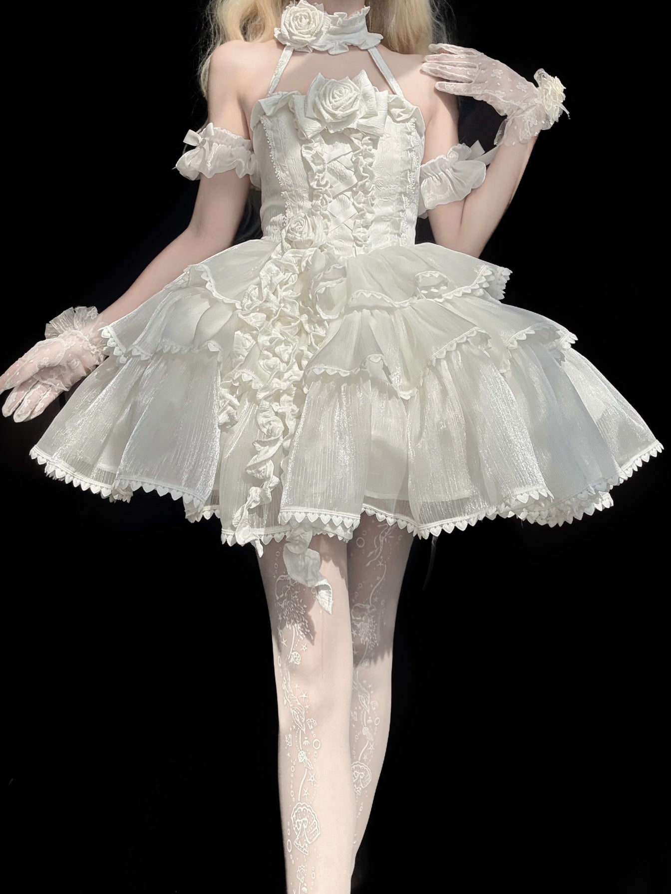 Angel Rose Lace Lolita Dress