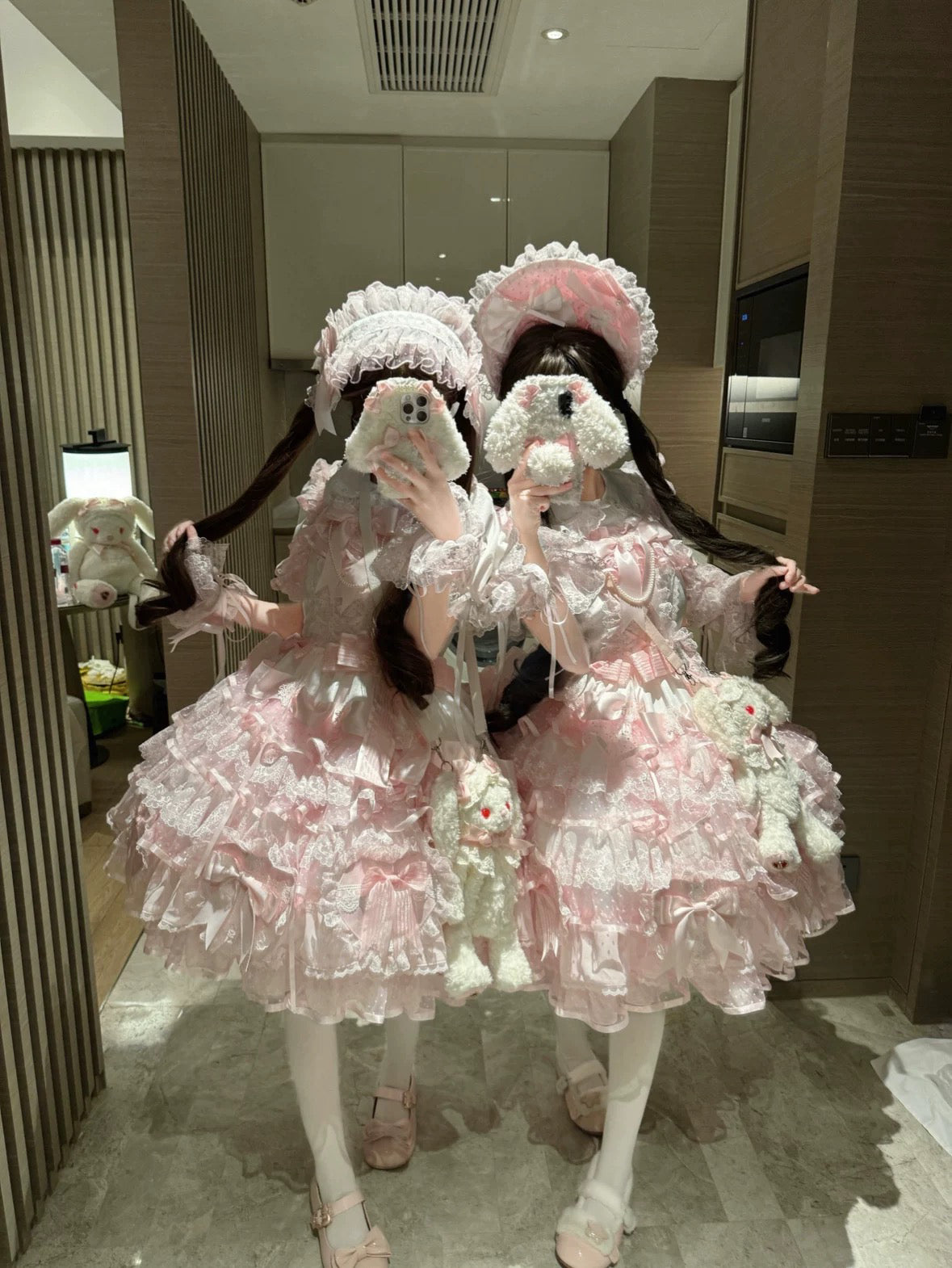 Flower Ruffled Lace Princess Lolita Dress