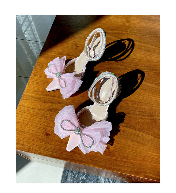 Y2K Barbie Princess Diamond High Heels