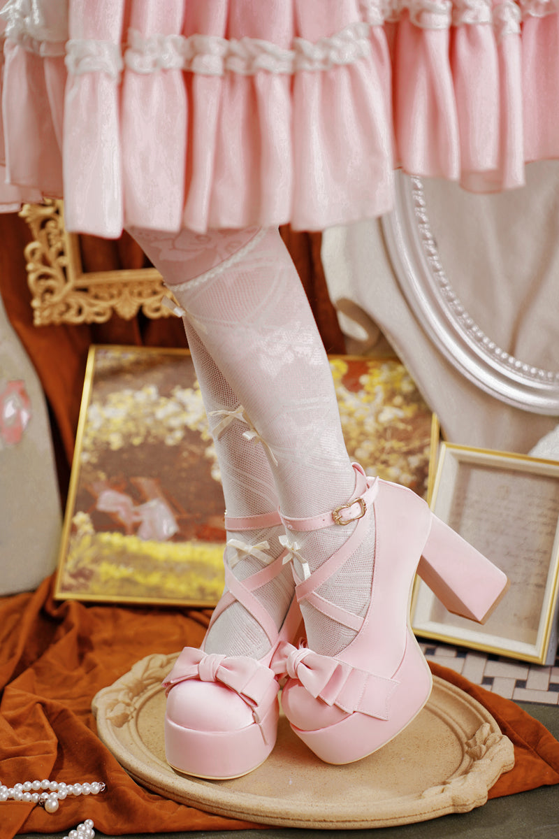 Lolita Princess Flower Shoes