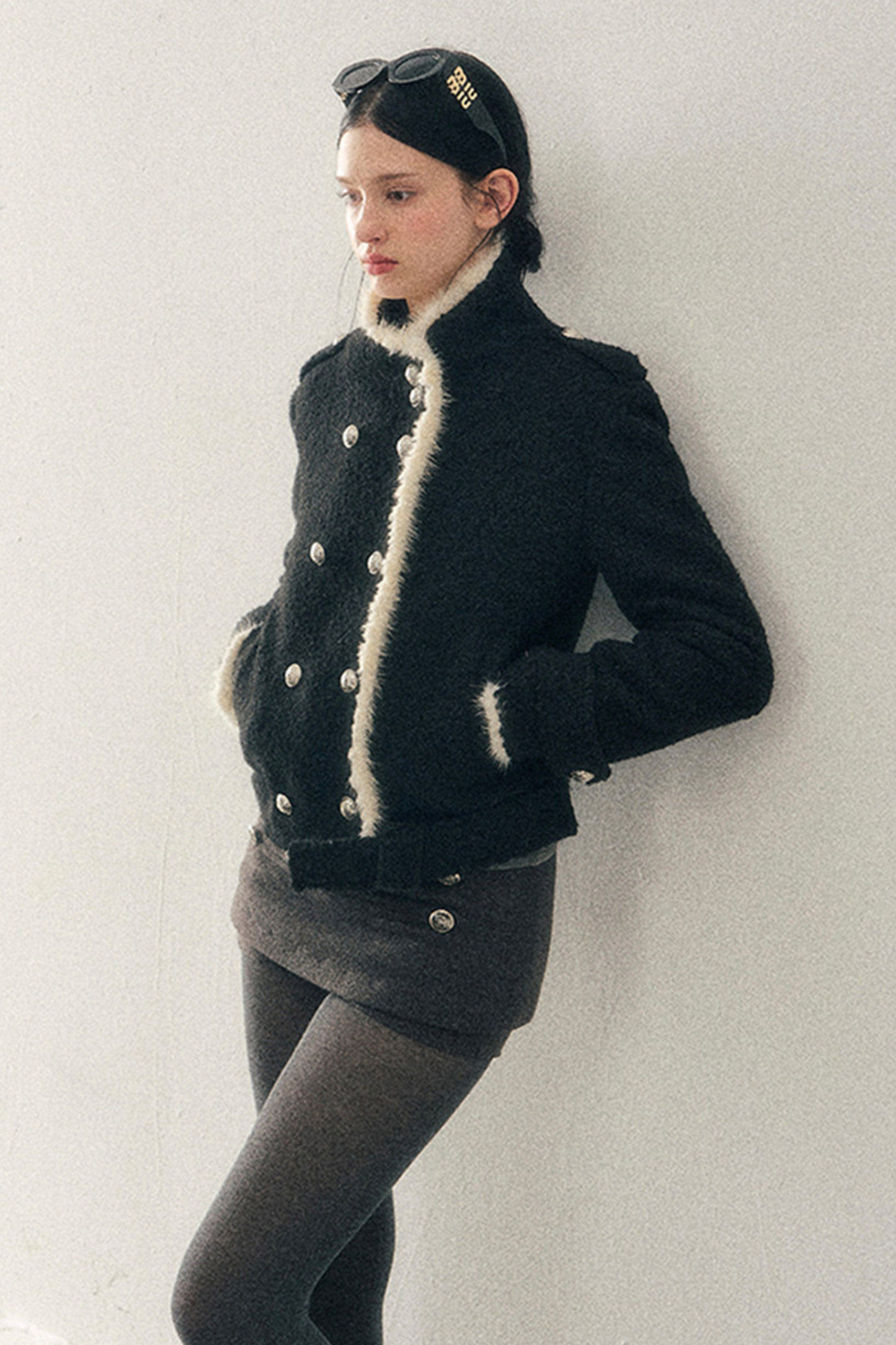Chic Edgy Double Coat
