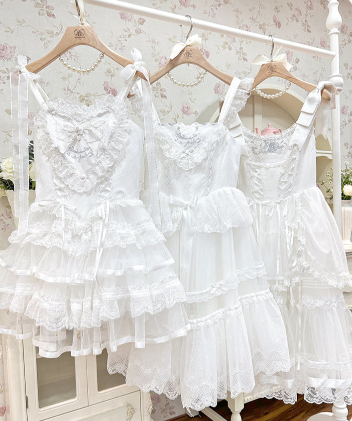 Silk Satin Ballet Lolita Dress