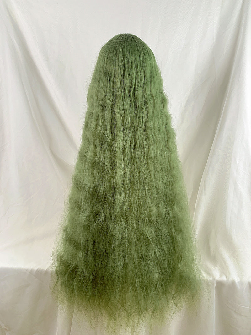 Forest Elf Long Curly Wig