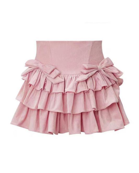 Ballet Vintage Pink Cake Skirt