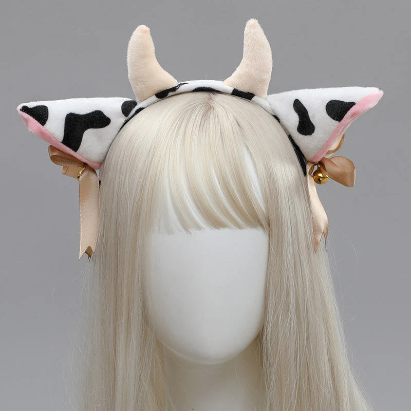 Cow sweater dress Cow Headwear