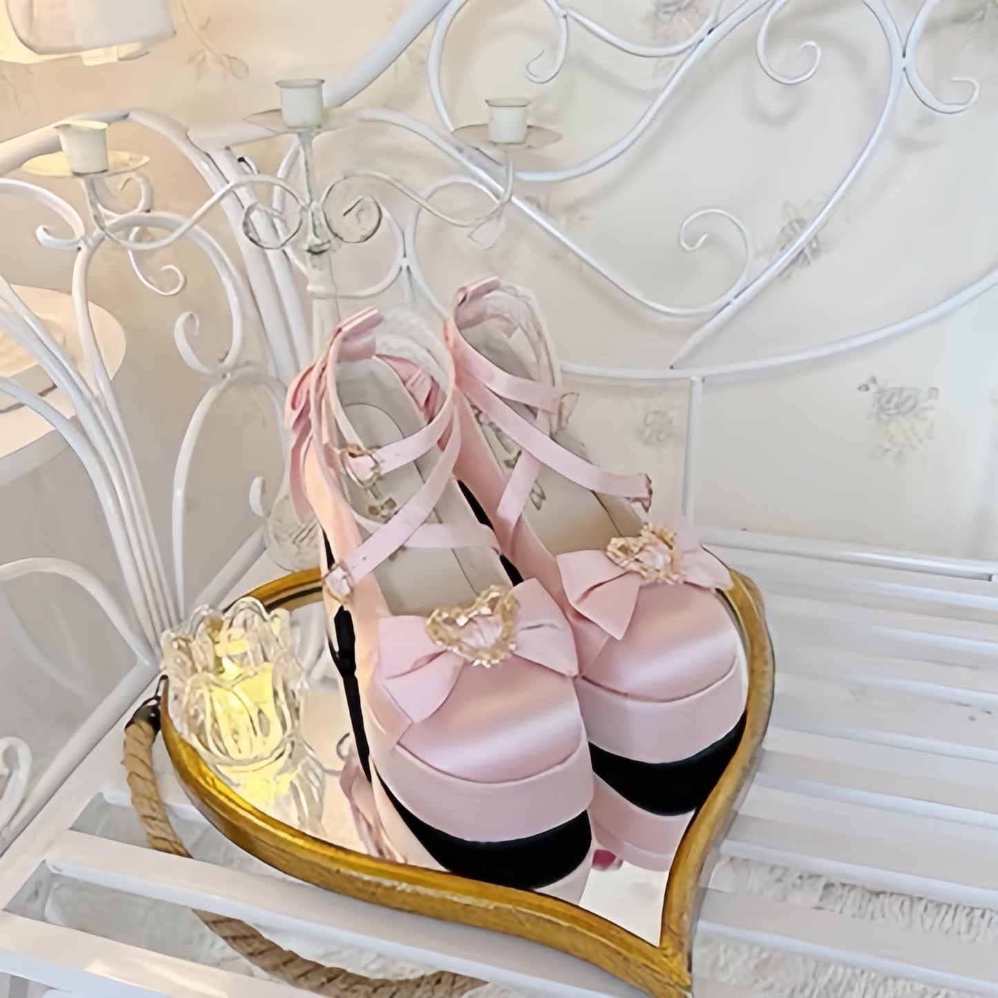 Mousse Heart High Heels