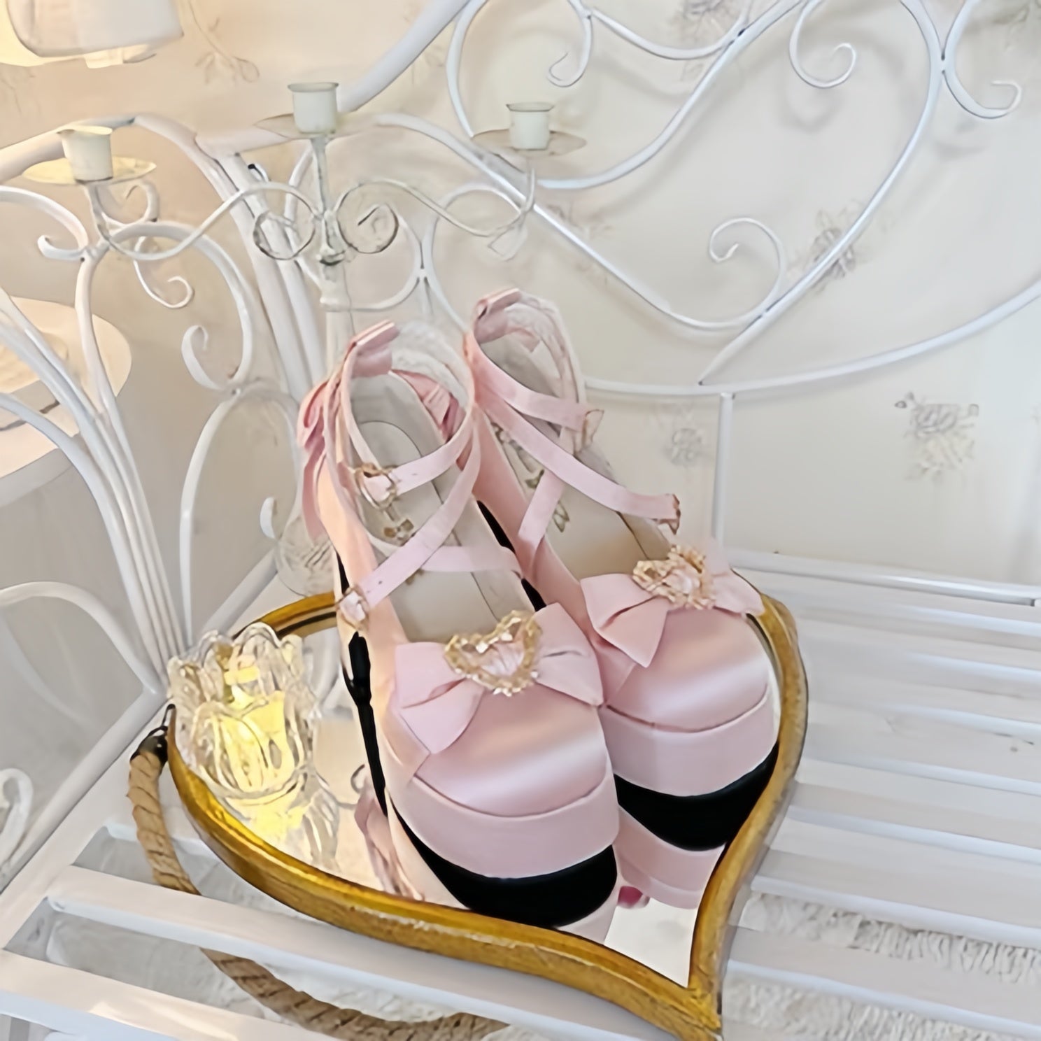 Mousse Heart High Heels