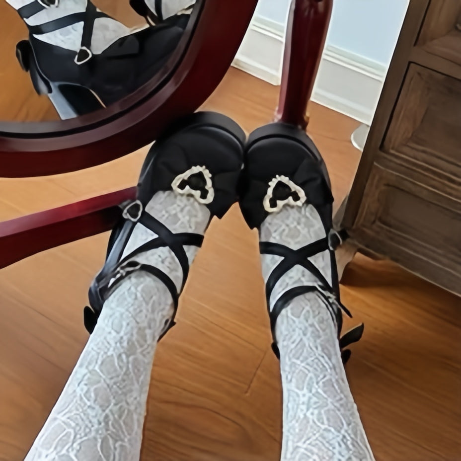 Mousse Heart High Heels