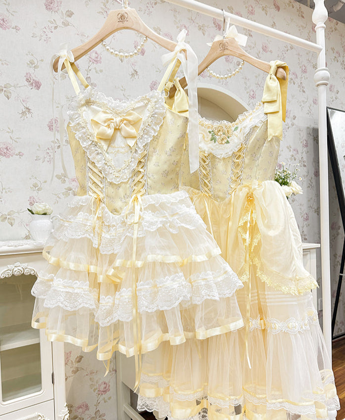 Silk Satin Ballet Lolita Dress