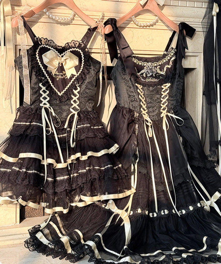 Silk Satin Ballet Lolita Dress