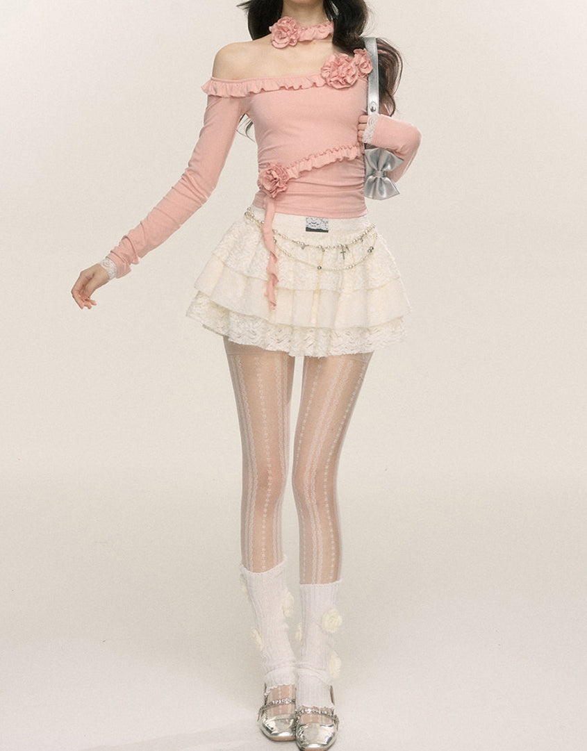 Fungus Sided Long-sleeved Top