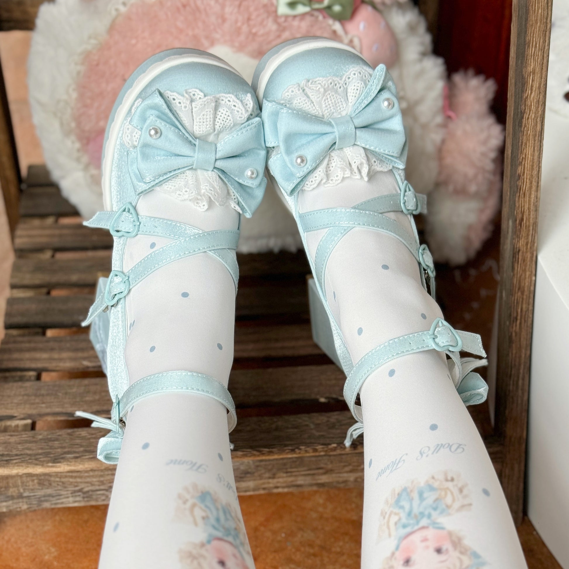 Love Letter High-heeled Lolita Shoes