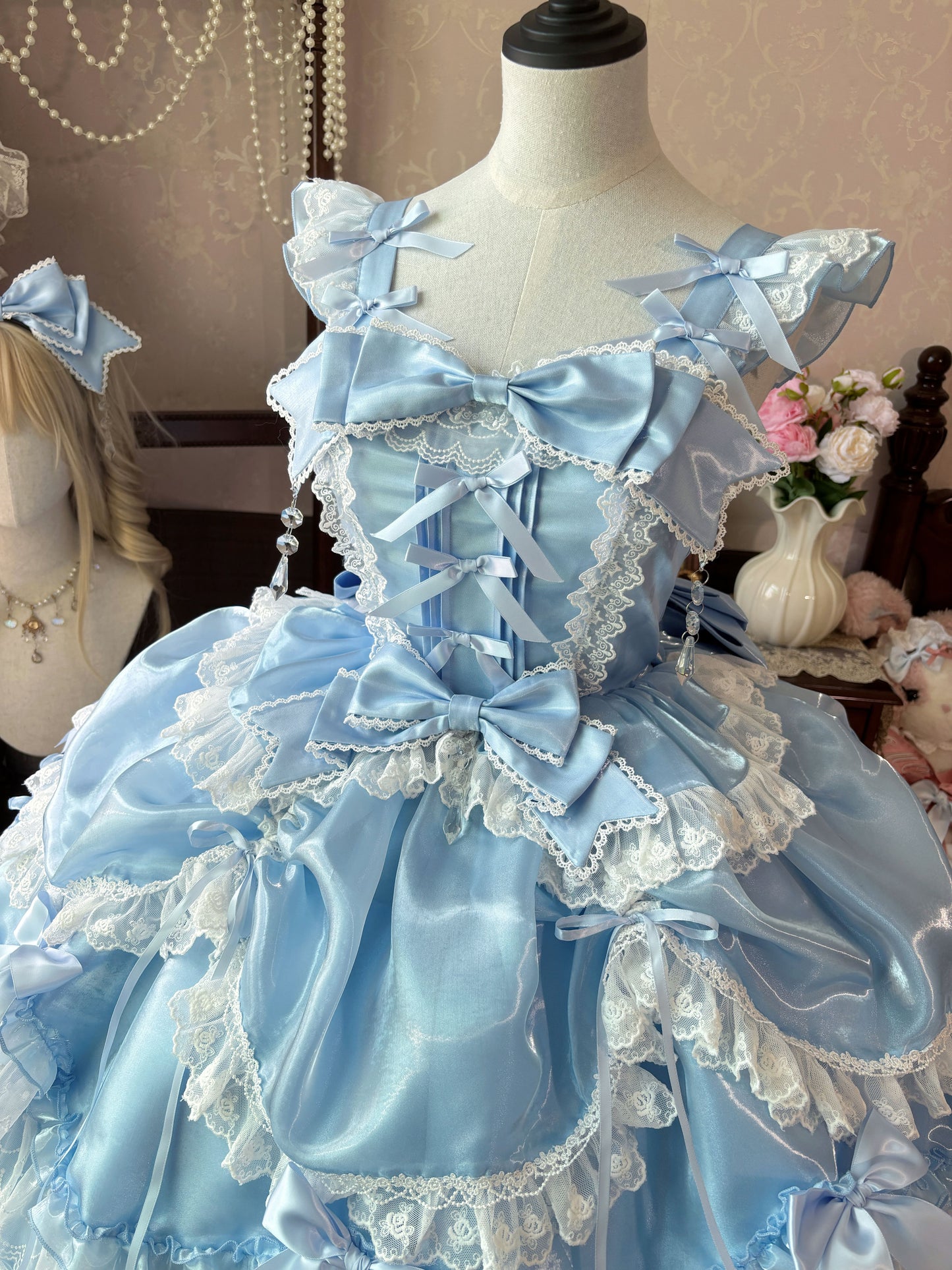 Crystal JSK Flower Lolita Dress