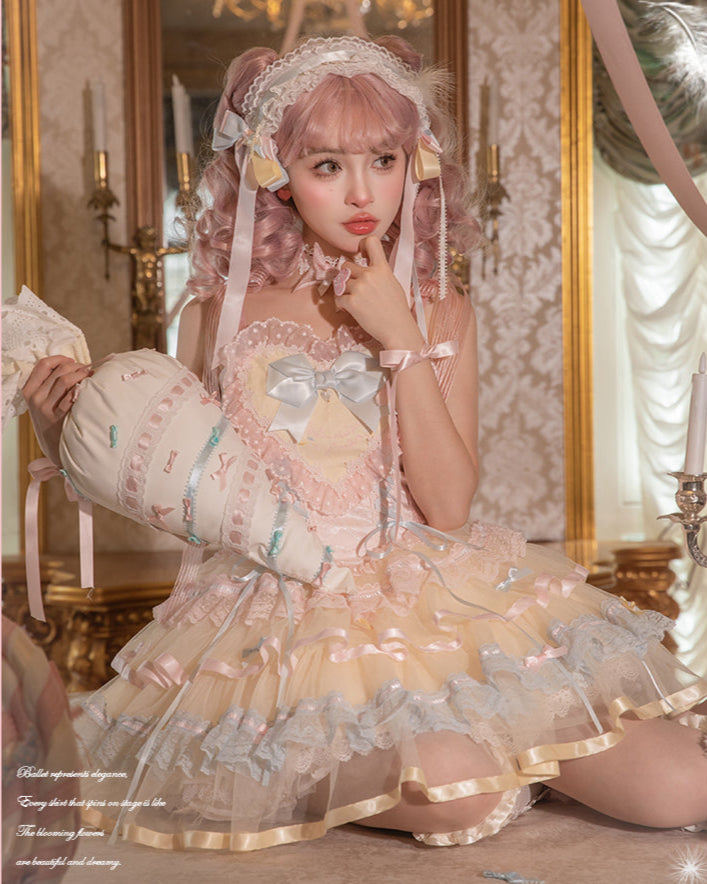 Silk Satin Ballet Lolita Dress