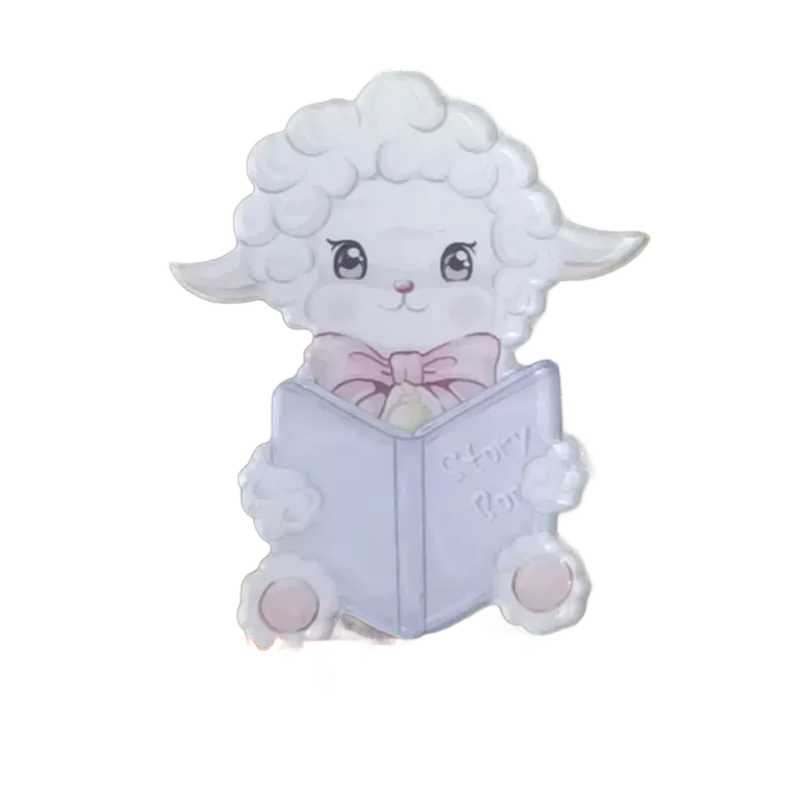 Kawaii Lolita JSK sheep acrylic brooch