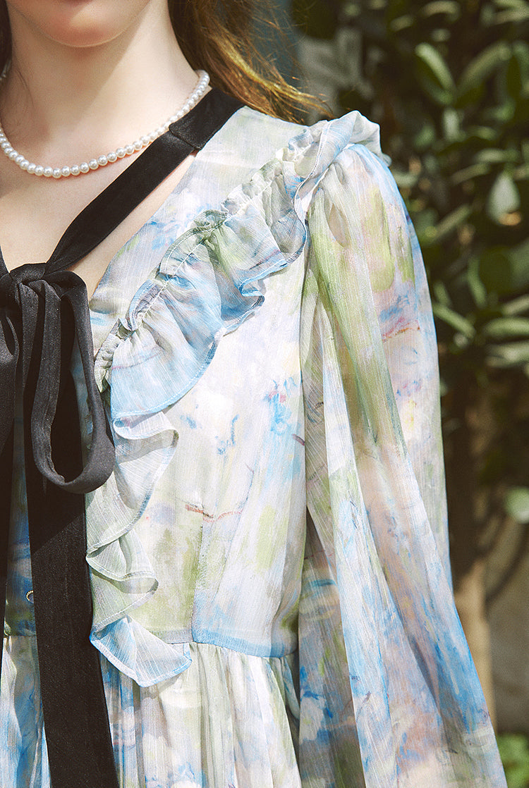 Vacation Fairy Chiffon Dress