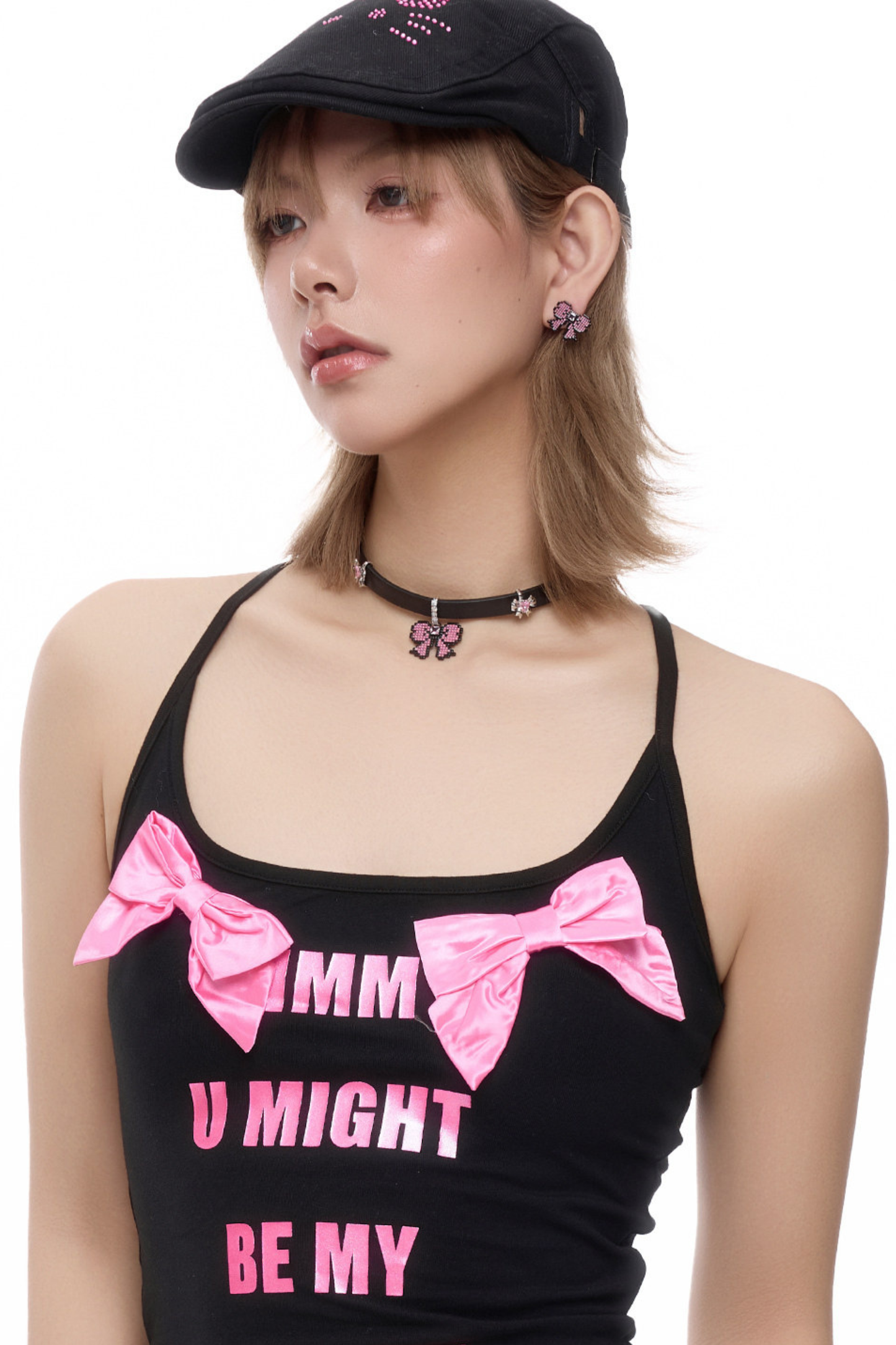 Pixel Bow Earrings