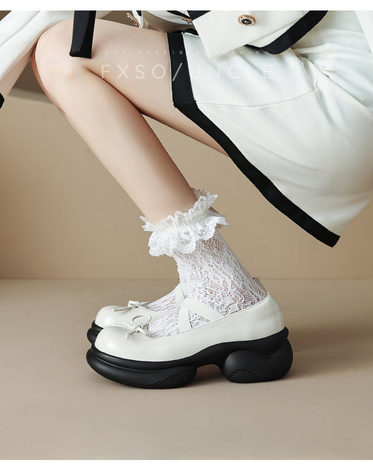 Bow Mary Jane Coquette Shoes