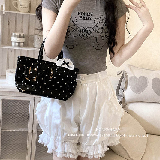 Satin Pumpkin Shorts
