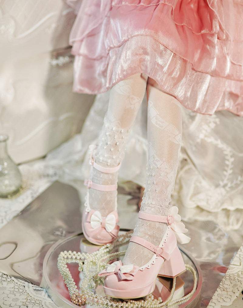 Flowers Butterfly Dream Lolita Shoes