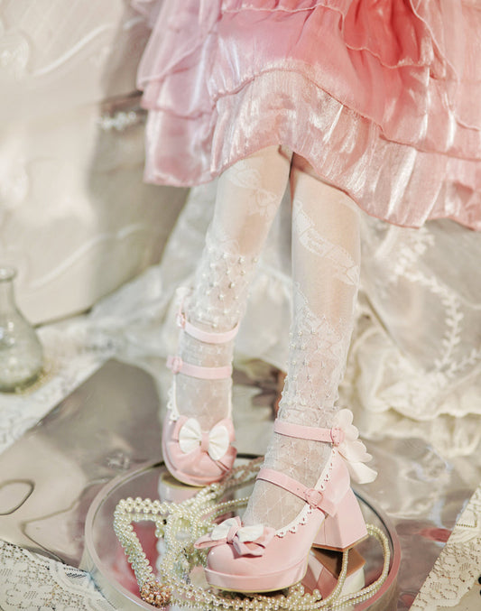 Flowers Butterfly Dream Lolita Shoes