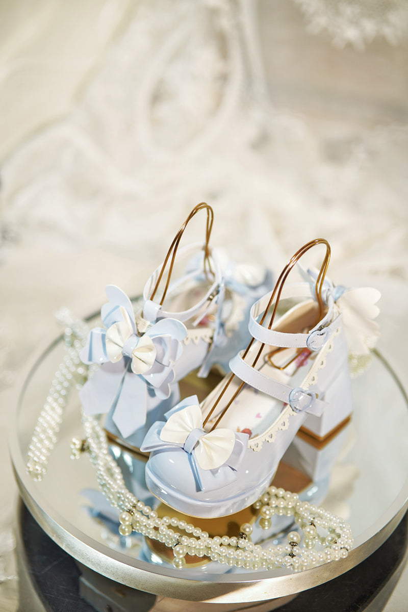 Flowers Butterfly Dream Lolita Shoes