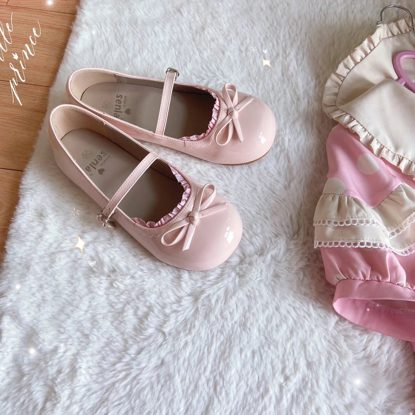 Miss Chiffon Flat Shoes