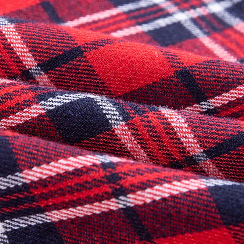 Egirl Punk Rock Red Plaid Skirt