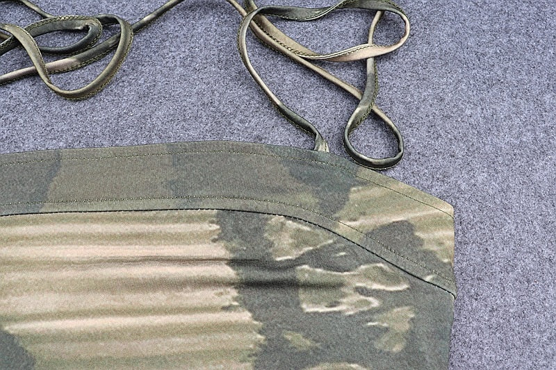 Green Fairy Grunge Bandage Top