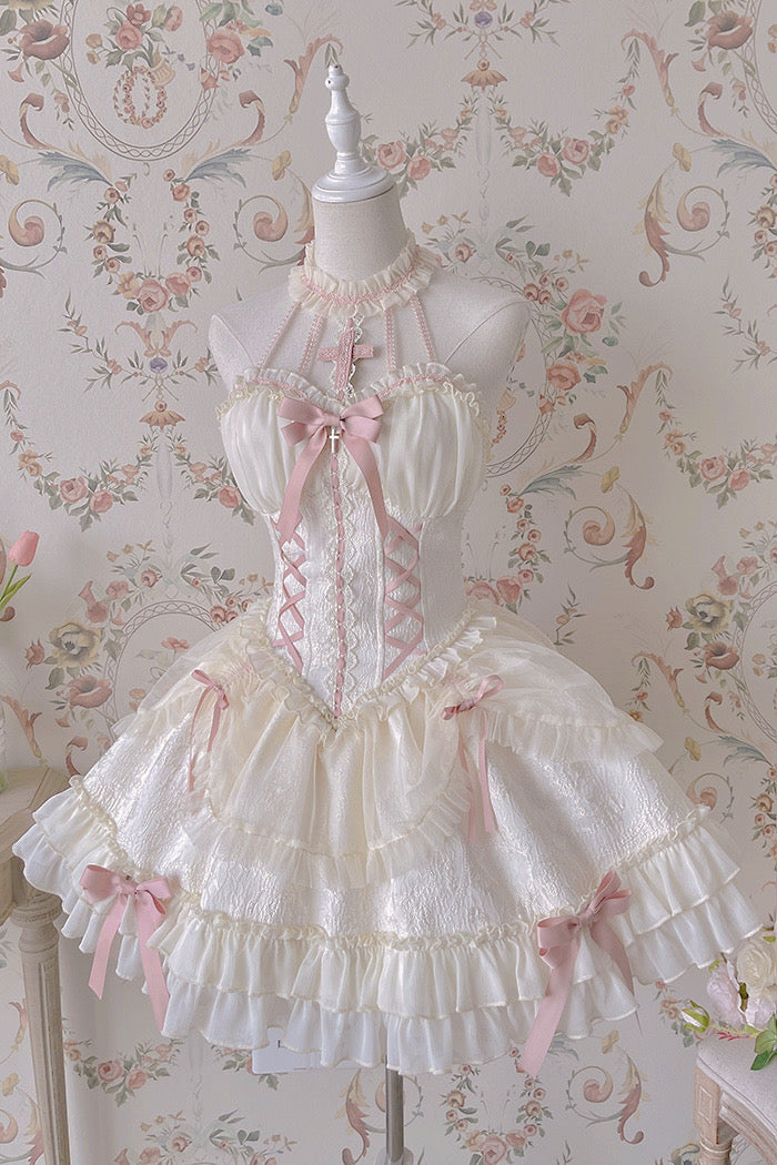 Cross Princess Lace Dolly Dress