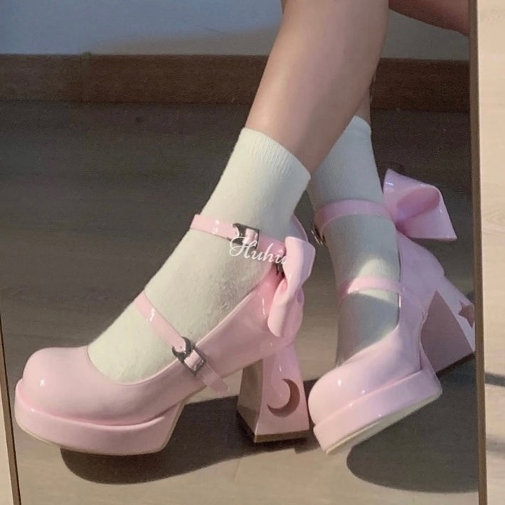 Star Moon Mid Heels
