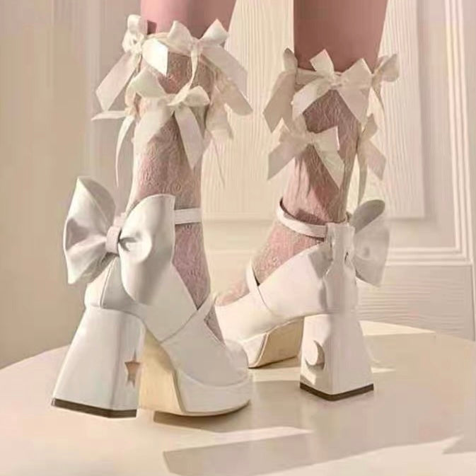 Star Moon Mid Heels