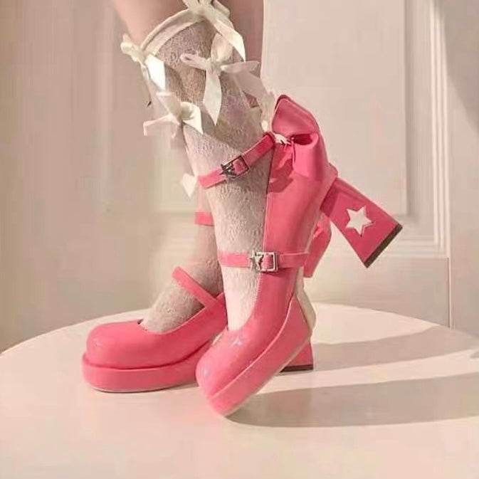 Star Moon Mid Heels