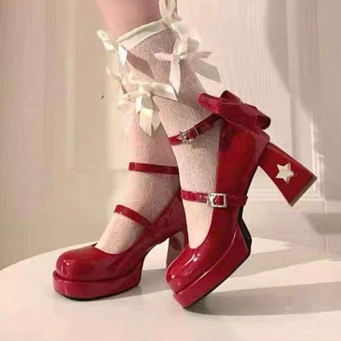 Star Moon Mid Heels